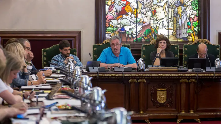 Debate sobre el Estado de la Ciudad en el Ayuntamiento de Pamplona (24). IÑIGO ALZUGARAY