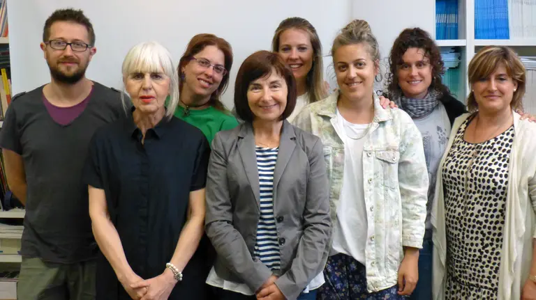 Parte de los psicólogos que colaboran en este proyecto.