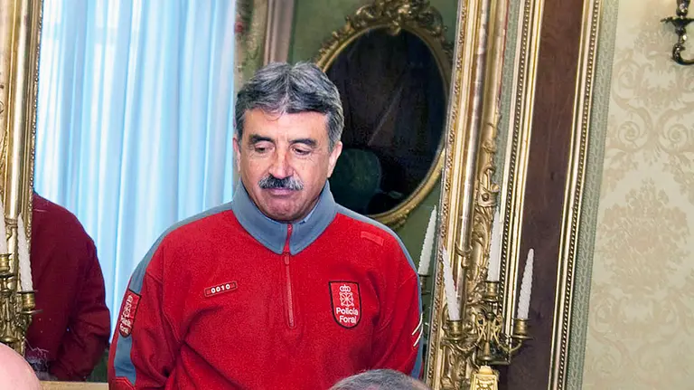 Mario Zunzarren Angós, comisario de Policía Foral.