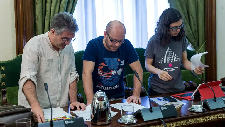 Pleno del Ayuntamiento de Pamplona (3). IÑIGO ALZUGARAY