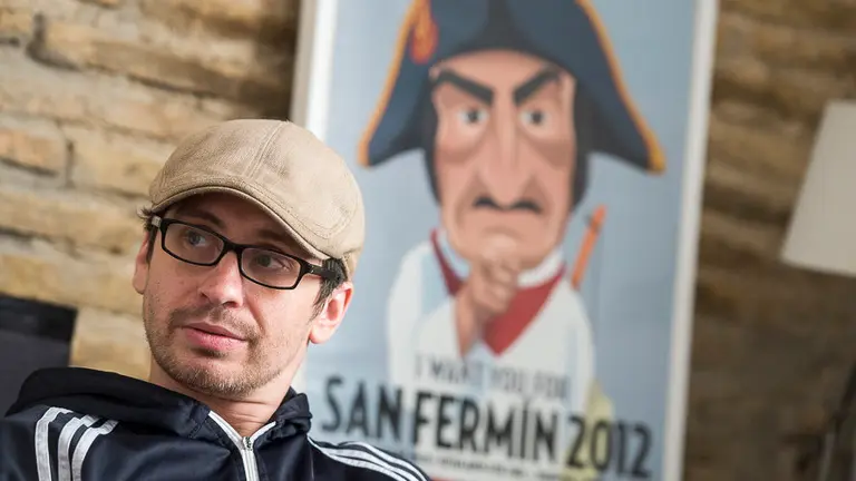 Bill Hillman, escritor del libro Corriendo Con Hemingway. PABLO LASAOSA 03