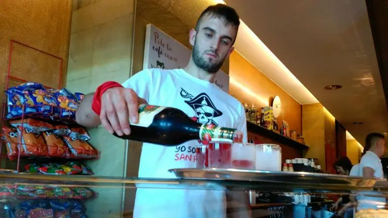 Almuerzos de San Fermín el día 6 de julio de 2016
