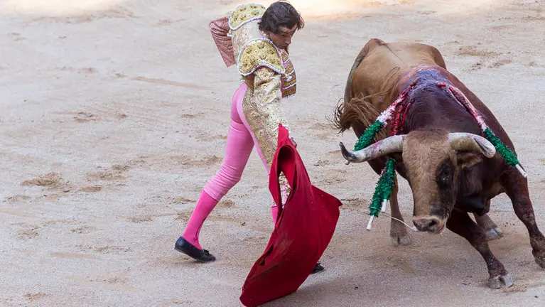 Cuarta corrida de Fería con toros de Pedraza de Yeltes para los toreros Curro Díaz, Iván Fandiño y Juan del Álamo (9). IÑIGO ALZUGARAY
