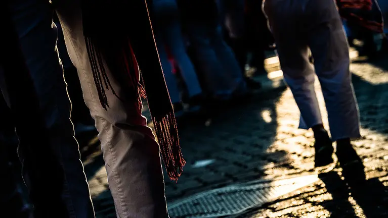 El ambiente en las calles de Pamplona durante las últimos días de Sanfermines DANIEL FERNÁNDEZ (12)