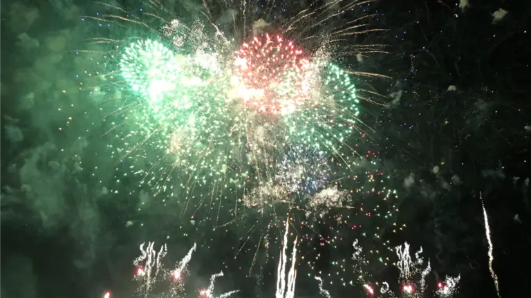 Fuegos de la pirotecnia Hermanos Fernández el 13 de julio. NR (3)