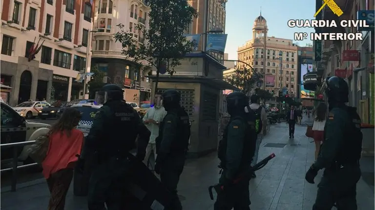 La Guardia Civil libera a víctimas de trata de seres humanos (EP).