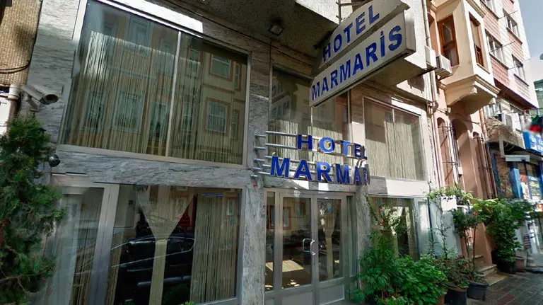 Hotel en el que se alojaba el español José Luis San Miguel.