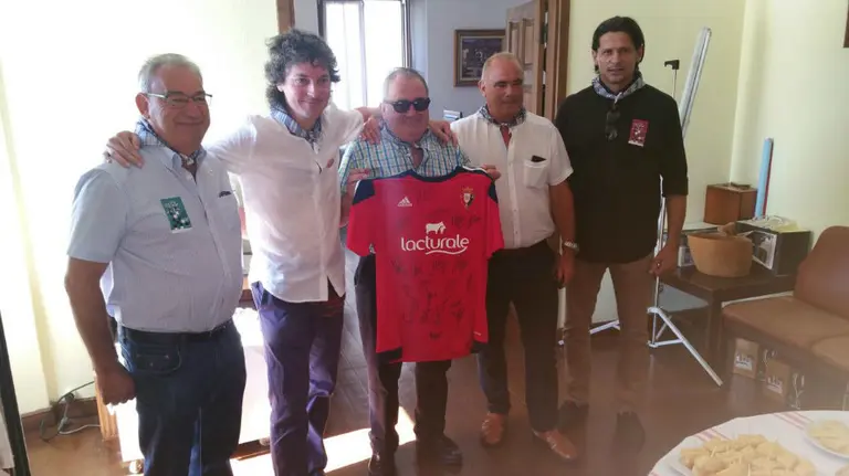 Foto cedida del twitter del CA Osasuna.