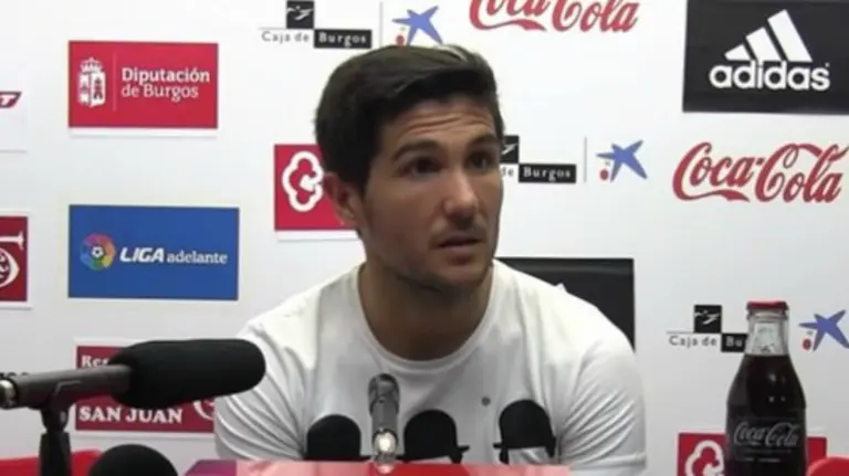 Álvaro Corral en rueda de prensa.