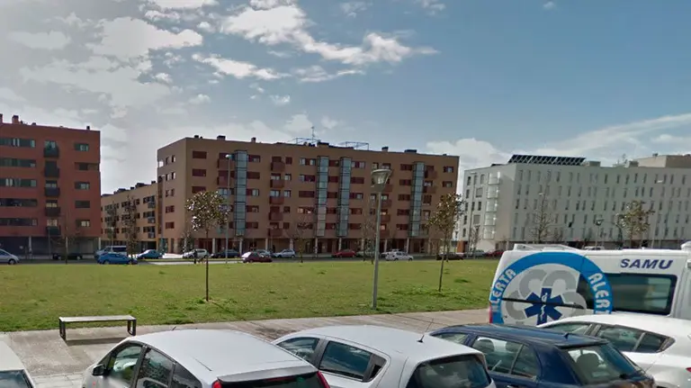 Calle Santa Lucía donde tuvo lugar la agresión.