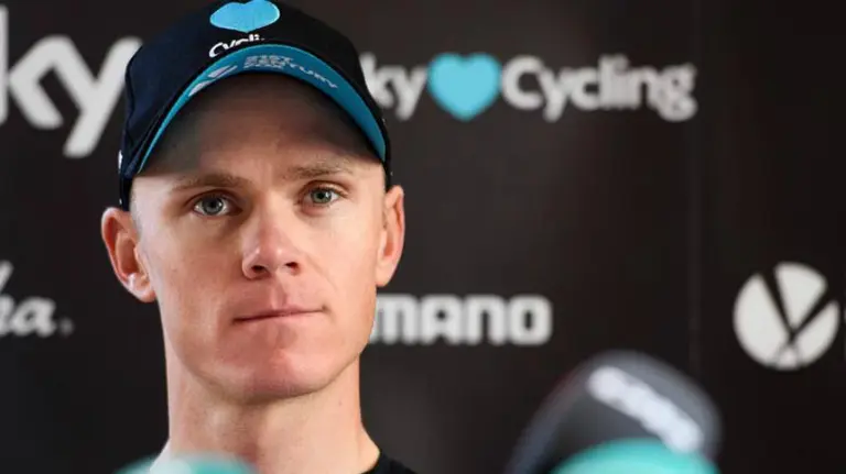 Chris Froome es corredor del equipo Sky. Efe.