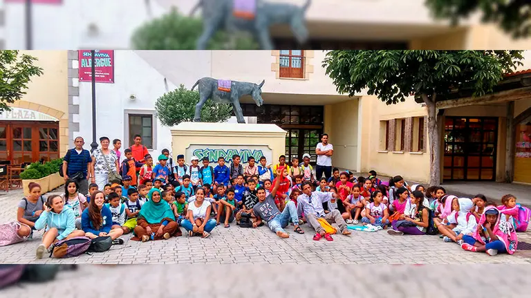 Niños Saharauis visitan Sendaviva