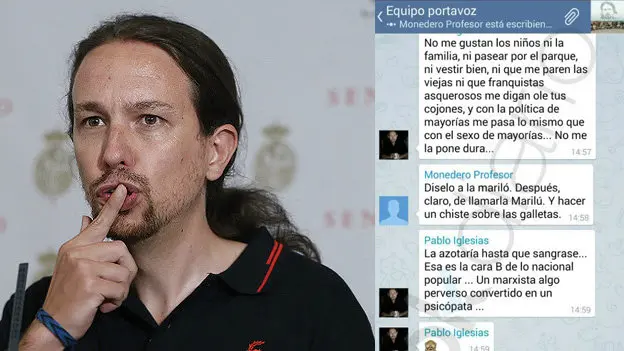 Pablo Iglesais se define como un marxista algo perverso convertido en psicópata