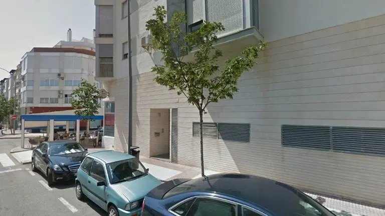 Calle Ilustración 11, lugar donde se produjeron los hechos