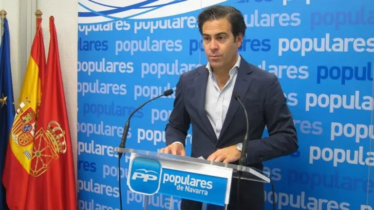Pablo Zalba en rueda de prensa. EP