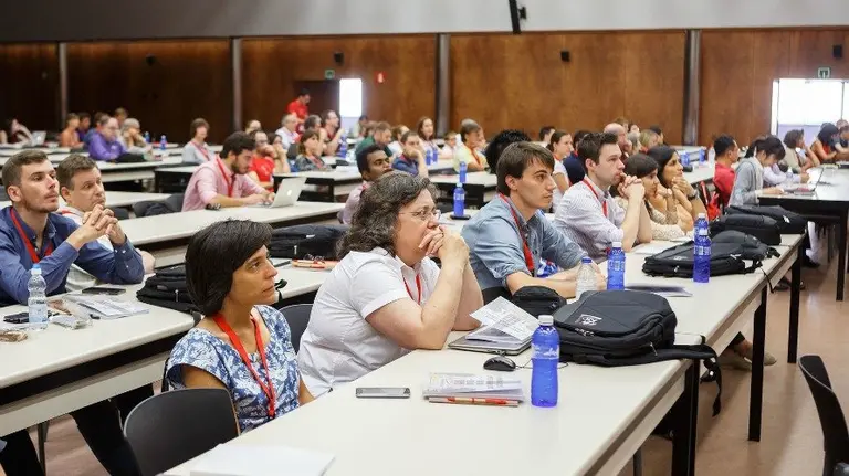 Asistentes al Congreso Internacional sobre Investigación Operativa Aplicada a los Servicios de Salud. UPNA