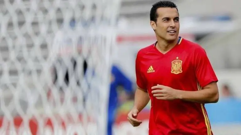 El jugador de la selección, Pedro Rodríguez. EFE