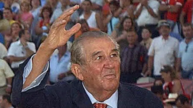 Fotografía de archivo del rejoneador, ganadero y empresario Fermín Bohórquez Escribano fallecido este 28 de julio. EFE. MANU