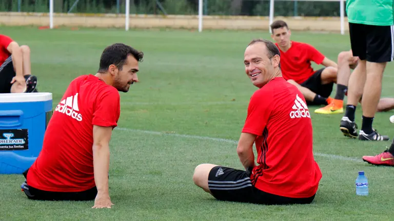 Última sesión de entrenamiento de Osasuna en Rota. Fotos cedidas por Osasuna (6)