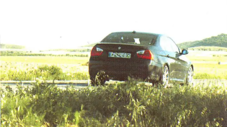 Una de las capturas realizadas por un radar de Policía Foral en su control de las vías navarras