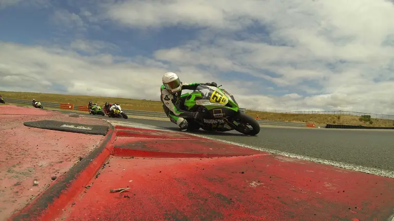 Las imágenes de la carrera de 1000CC en el Circuito de Navarra. Imágenes cedidas por el Circuito de Navarra