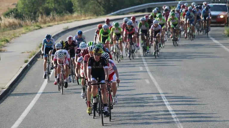 Primera etapa   de la Vuelca Ciclista a Pamplona. CLUB CICLISTA ERMITAGAÑA