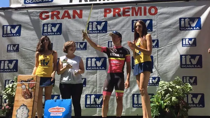 El bielorruso Dmitriy Zhyghunov, del equipo Lizarte.