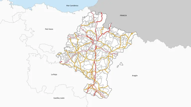 Nuevo mapa de Navarra de Idena