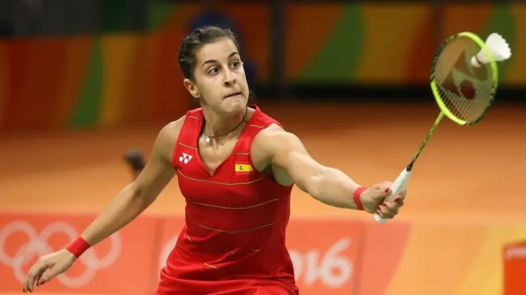 La española Carolina Marín peleará por el oro para España en bádminton. EFE