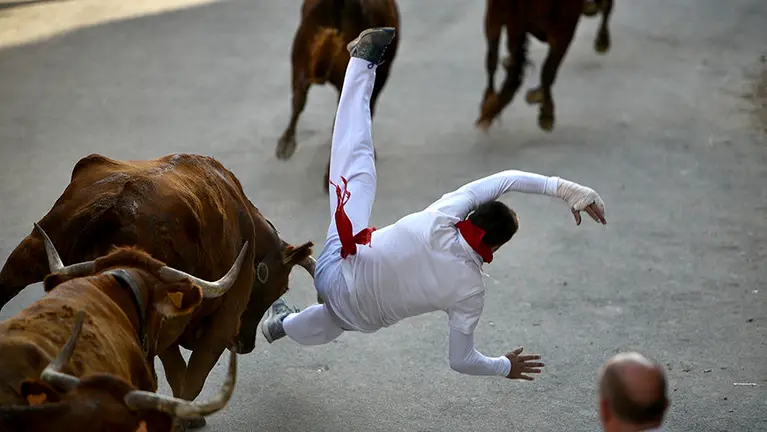 Sexto encierro del Pilón. PABLO LASAOSA 07