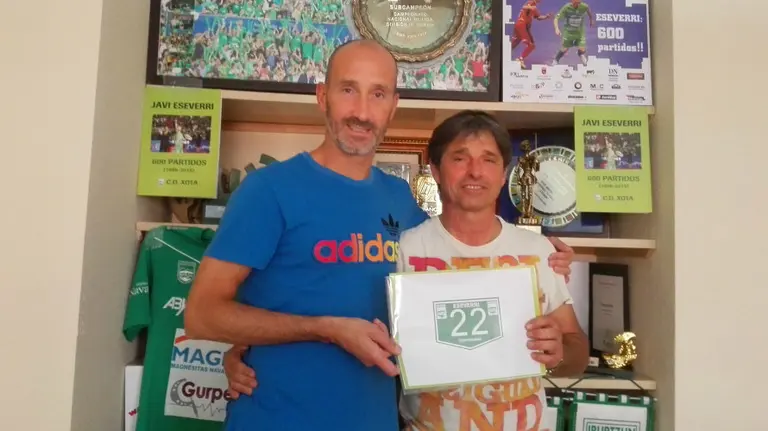 Javi Eseverri y Tatono Arregui. Cedida.