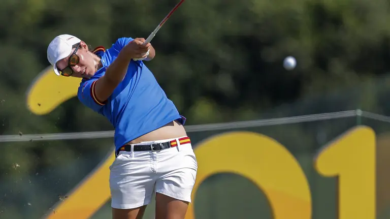 Carlota Ciganda en su participación en Río 2016. EFE/EPA/ERIK S. LESSER