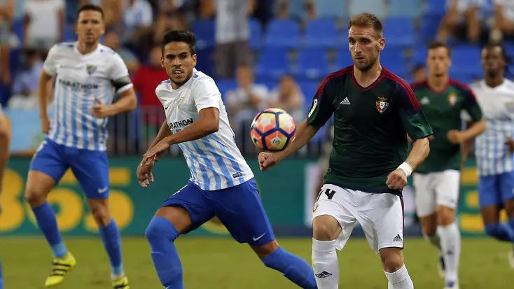 Partido de liga Málaga - Osasuna (16)