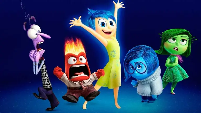 Cartel de la película de animación &#34;Del revés&#34;.