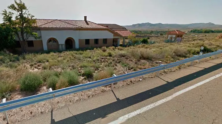 Imagen de la N 330 a su paso por Botorrita (Zaragoza) donde ha tenido lugar el accidente.