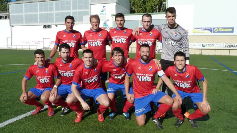 Alineación del Idoya 2016-17.