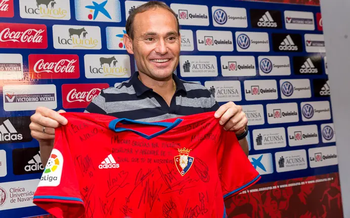Despedida de Nino como jugador de Osasuna en las instalaciones del Estadio de El Sadar (21). IÑIGO ALZUGARAY