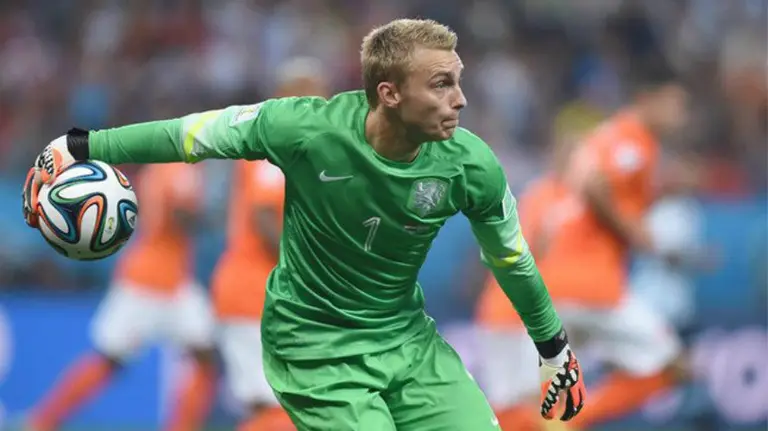 El Barcelona busca un portero holandés para sustituir a Claudio Bravo. Twitter.