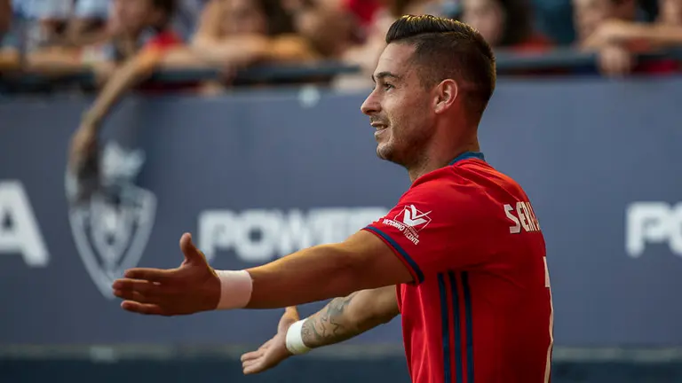 Espectaculares imágenes del partido Osasuna Real Sociedad. PABLO LASAOSA (16)