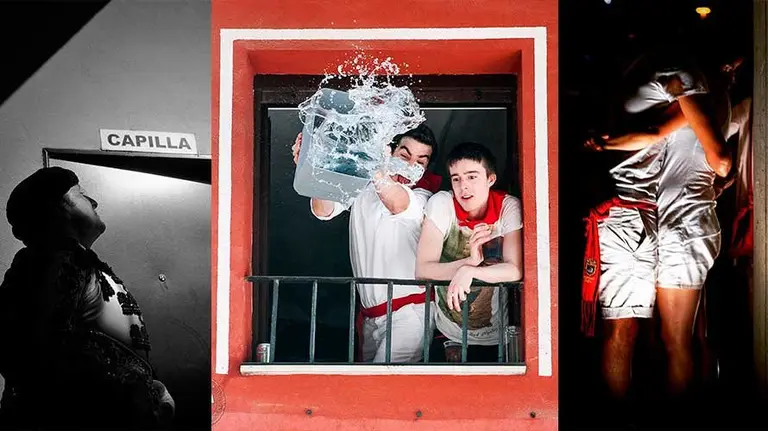 Fotografías finalistas del concurso de Instagram de San Fermín.