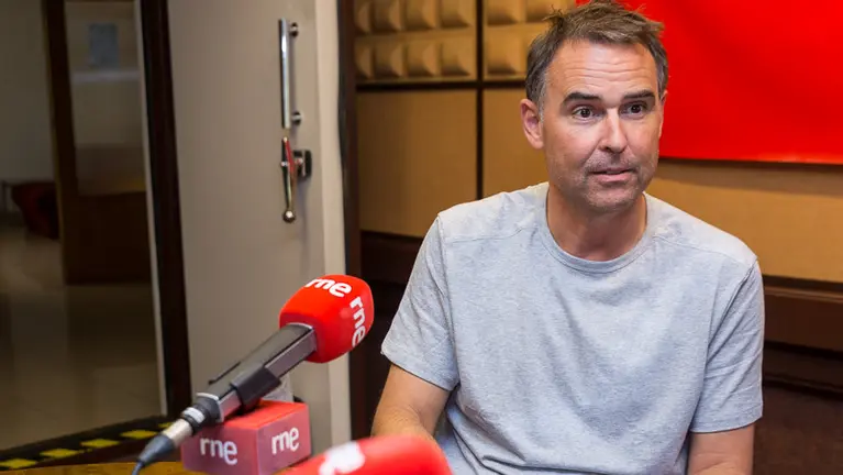 Javier Izu, periodista de RNE (6). IÑIGO ALZUGARAY