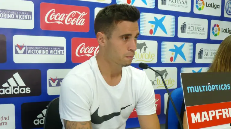 Jaime Romero en rueda de prensa.