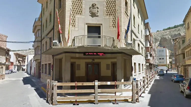 Fachada del Ayuntamiento de Azagra