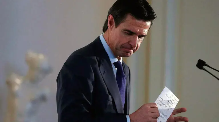 El exministro de Industria, José Manuel Soria. EFE.
