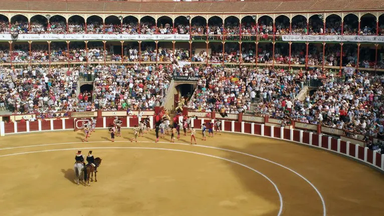 Plaza de Toros de Valladolid  en el homenaje a V&iacute;ctor Barrio. (EP).