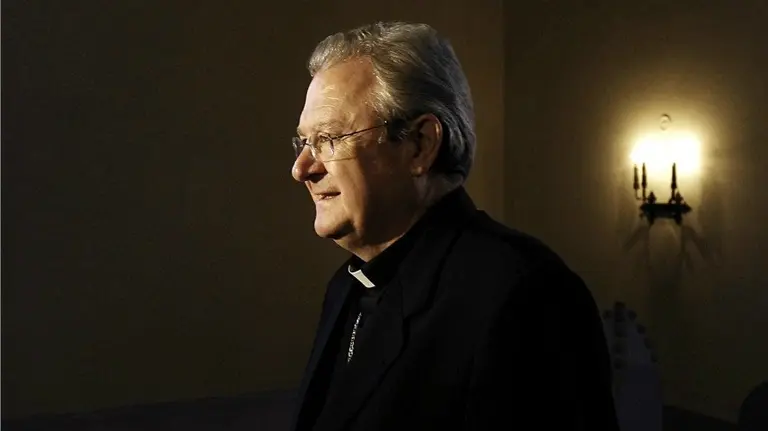 Javier Salinas, obispo saliente de Mallorca. EFE