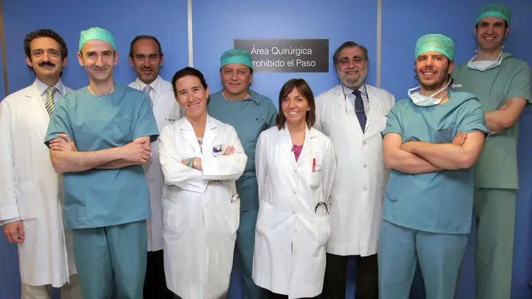 Equipo actual trasplante hígado de CUN.