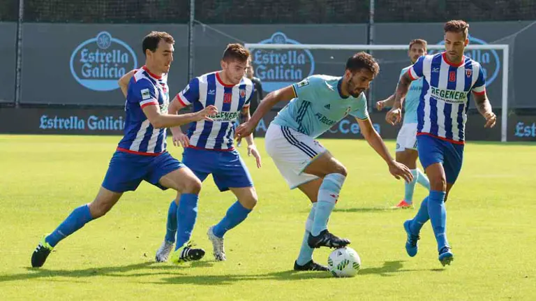 Partido Celta B - Izarra. Foto twitter RC Celta.