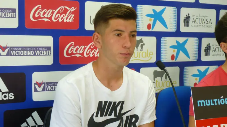 David García en rueda de prensa.