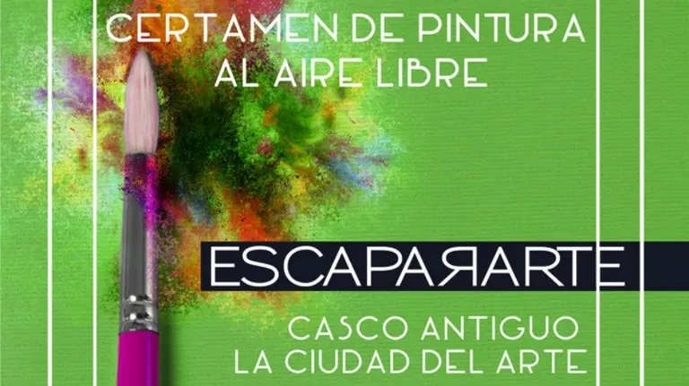 Certamen EscaparArte, en el Casco Antiguo de Pamplona. 